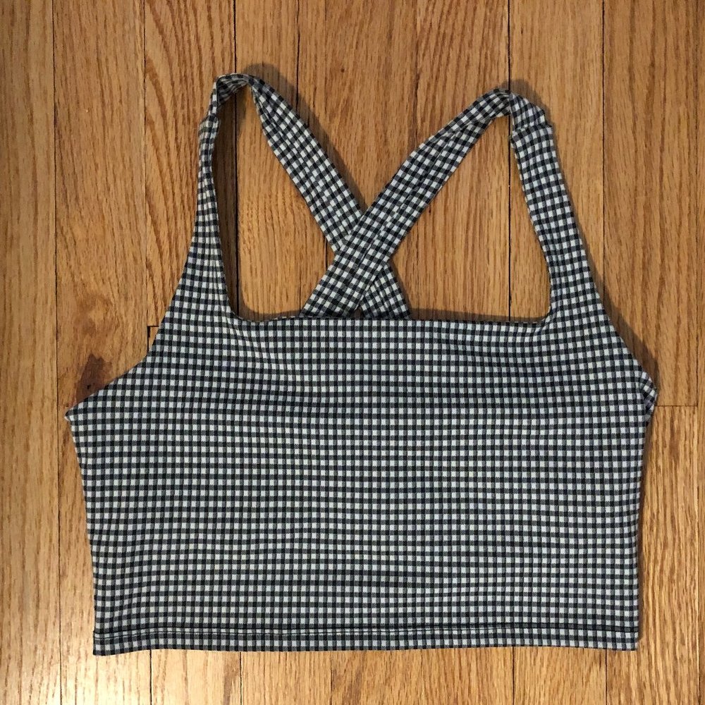 Nike Crop top with shelf bra, Size Medium